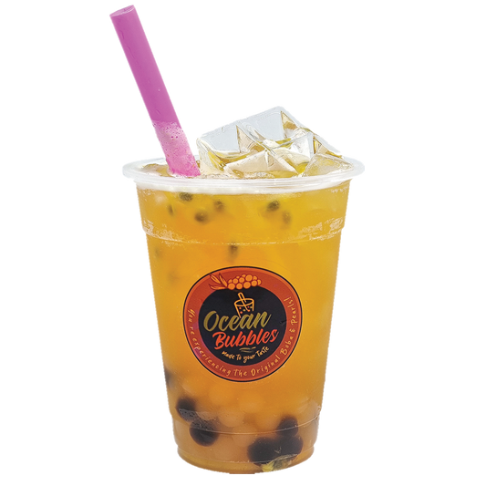 Passion Fruit Boba Tea